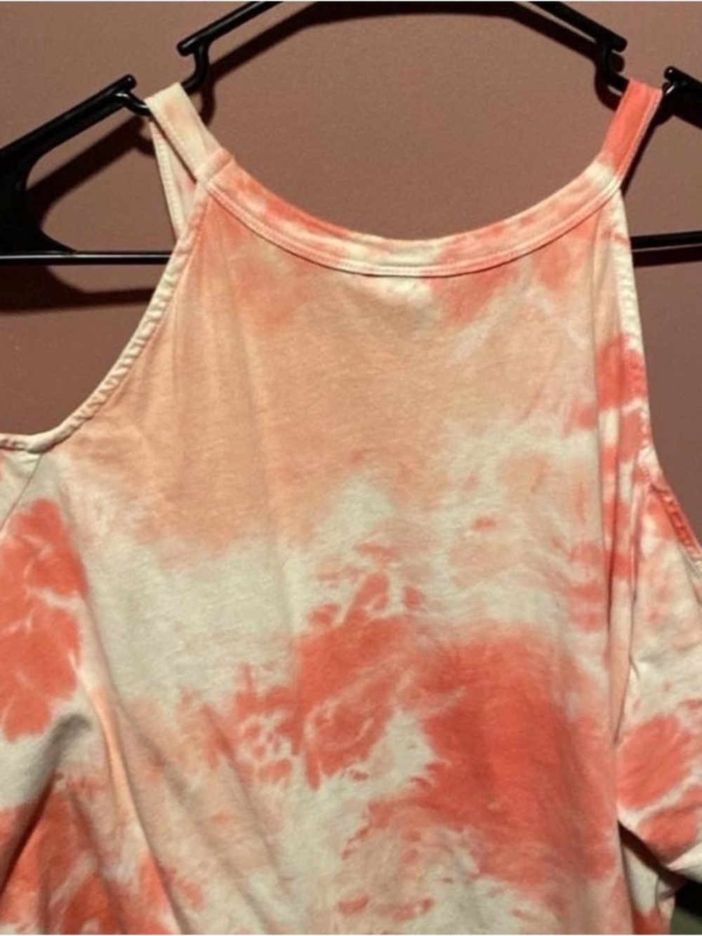 Torrid Feeling Good Cold Shoulder Tie Dye Tee - Picture 3 of 5